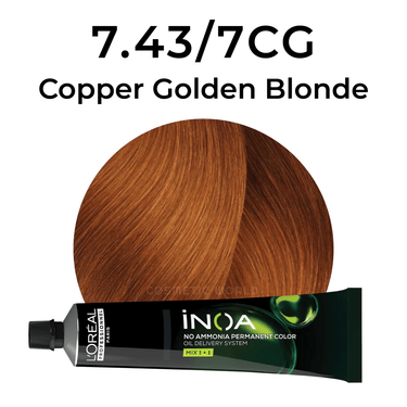 L'OREAL - INOA_iNOA 7.43/7CG Copper Golden Blonde_Cosmetic World